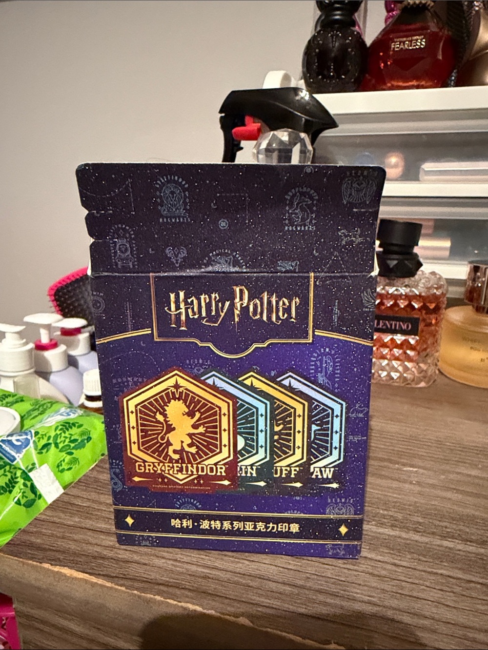 Harry Potter Stamp Set - Gryffindor Badge (Purple Box)